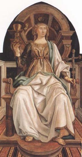 Sandro Botticelli Piero del Pollaiolo Faith Sweden oil painting art